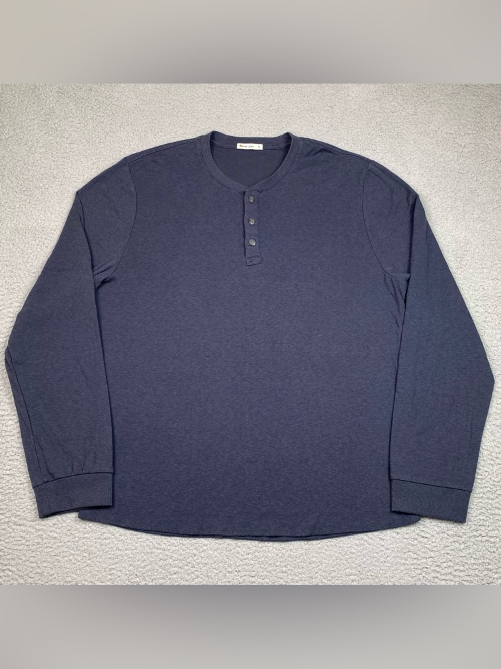 Marine Layer Henley Shirt Men's Size XL Long Sleeve Soft Beach Surf EUC